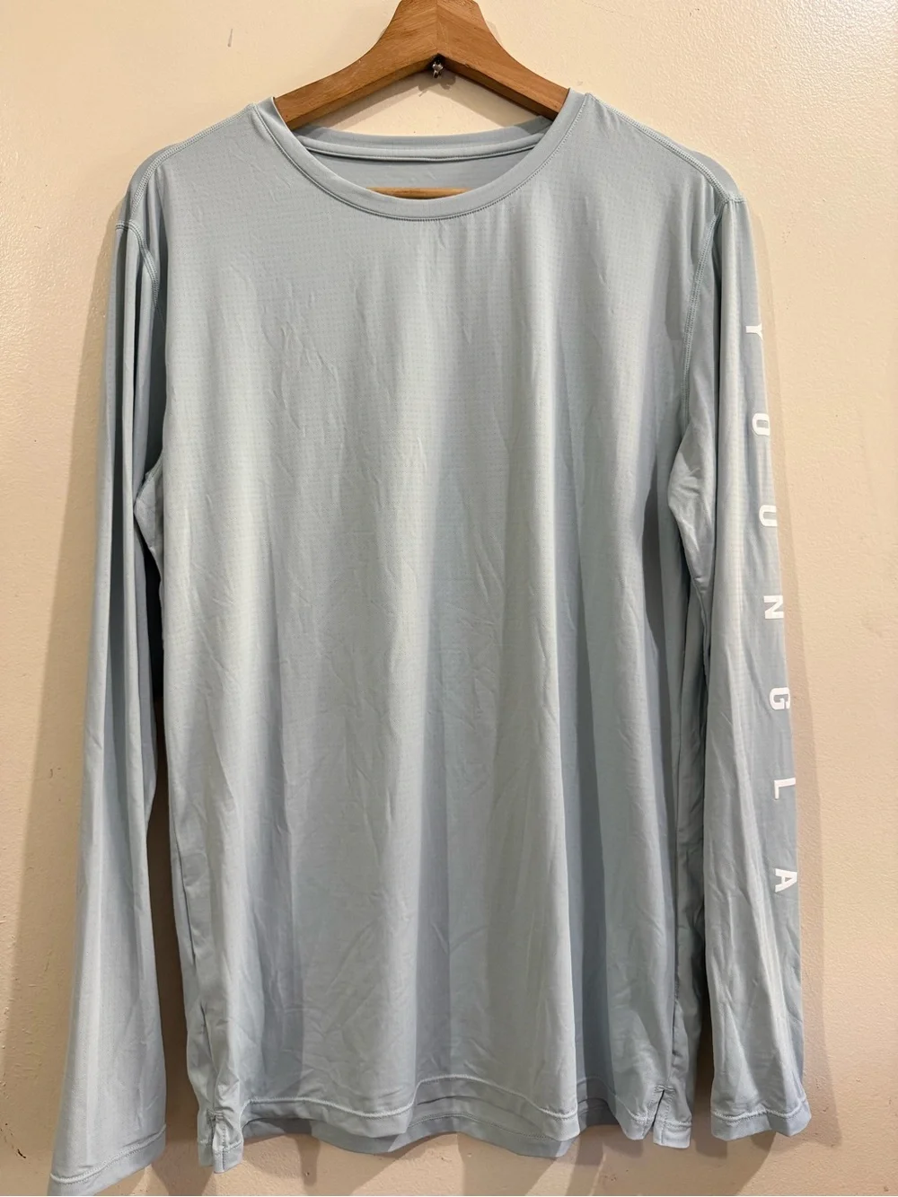 YoungLA Light Blue Long Sleeve Performance Tee